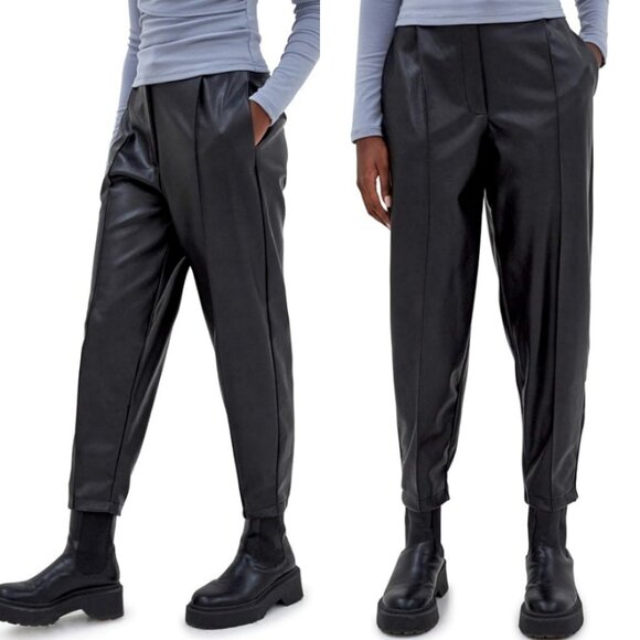 4th+Reckless Vegan Leather Miller Trousers - Picture 2 of 3